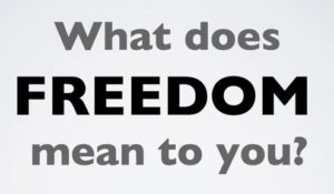 what does freedom mean to you